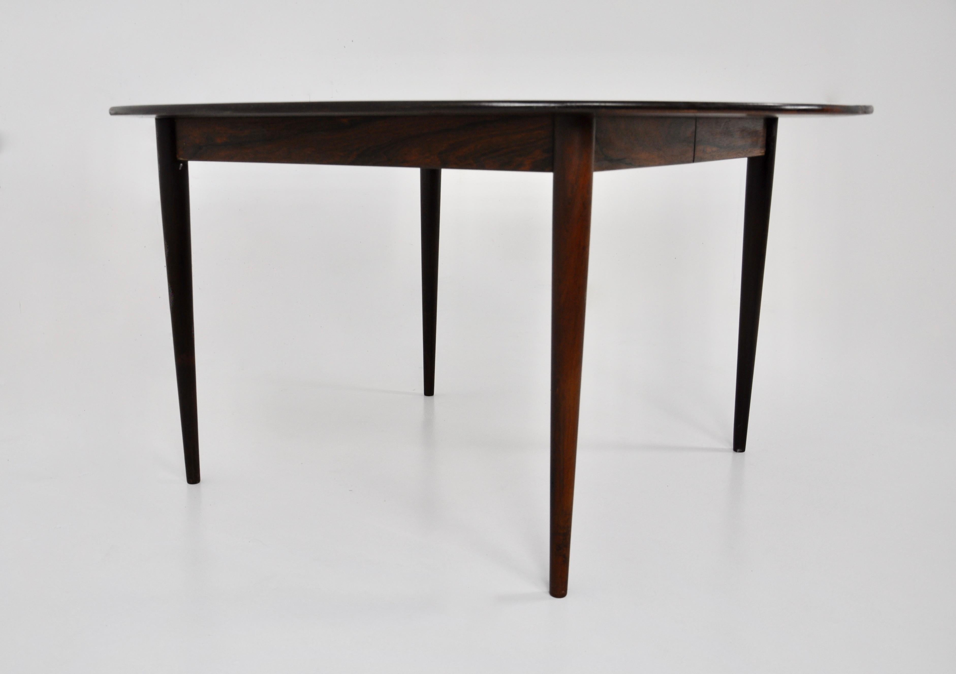 Danish Round Dining Table by Grete Jalk for CJ Rosengaarden, 1960s For Sale
