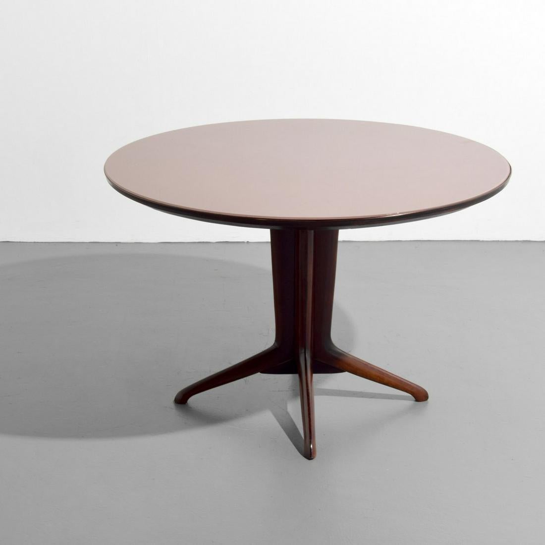 Italian Round Dining Table by Ico Parisi, Italy, 1960s