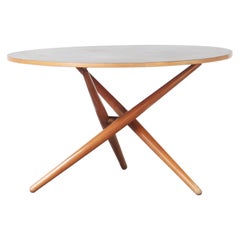 Mesa de comedor redonda by Jurg Bally Mod. Mesa Ess-Tee para Wohnhilfe, Suiza