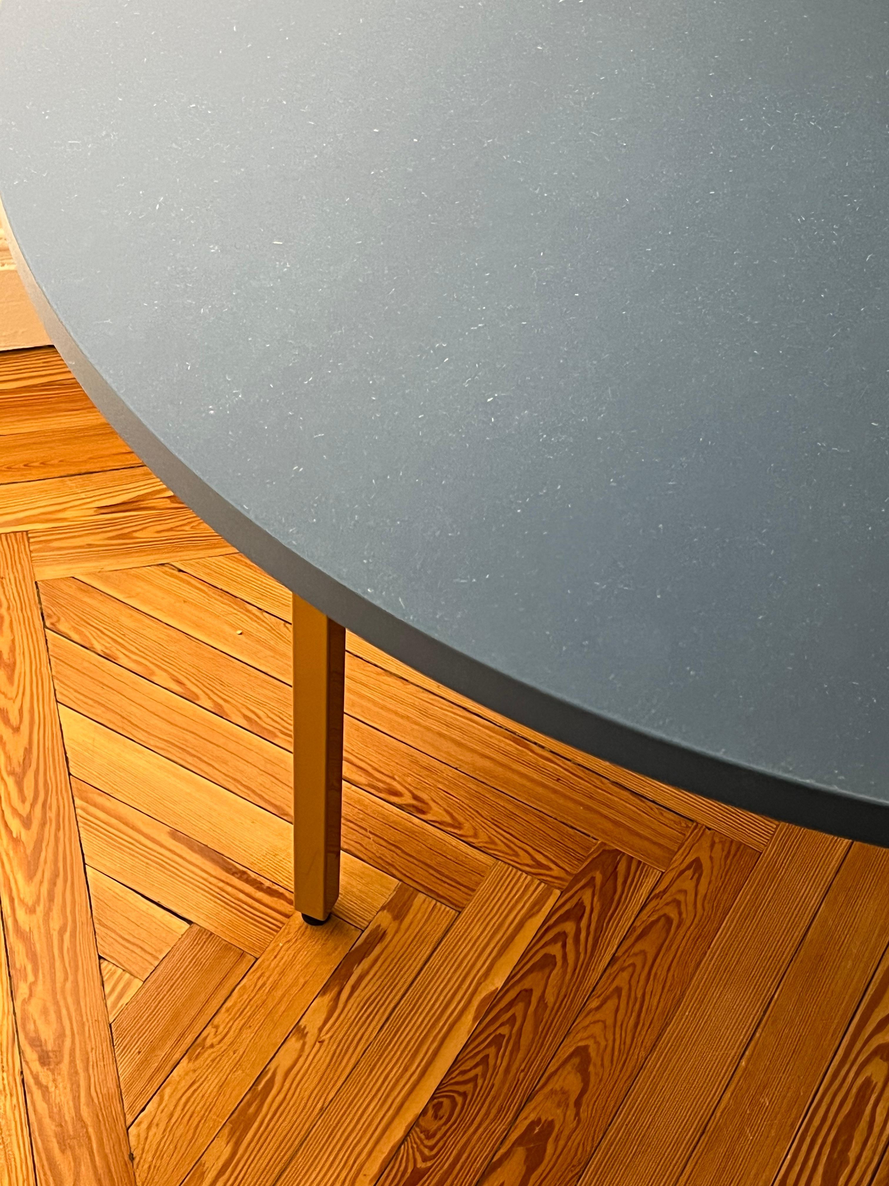 Laminated Round Dining Table by Muller Van Severen x HAY