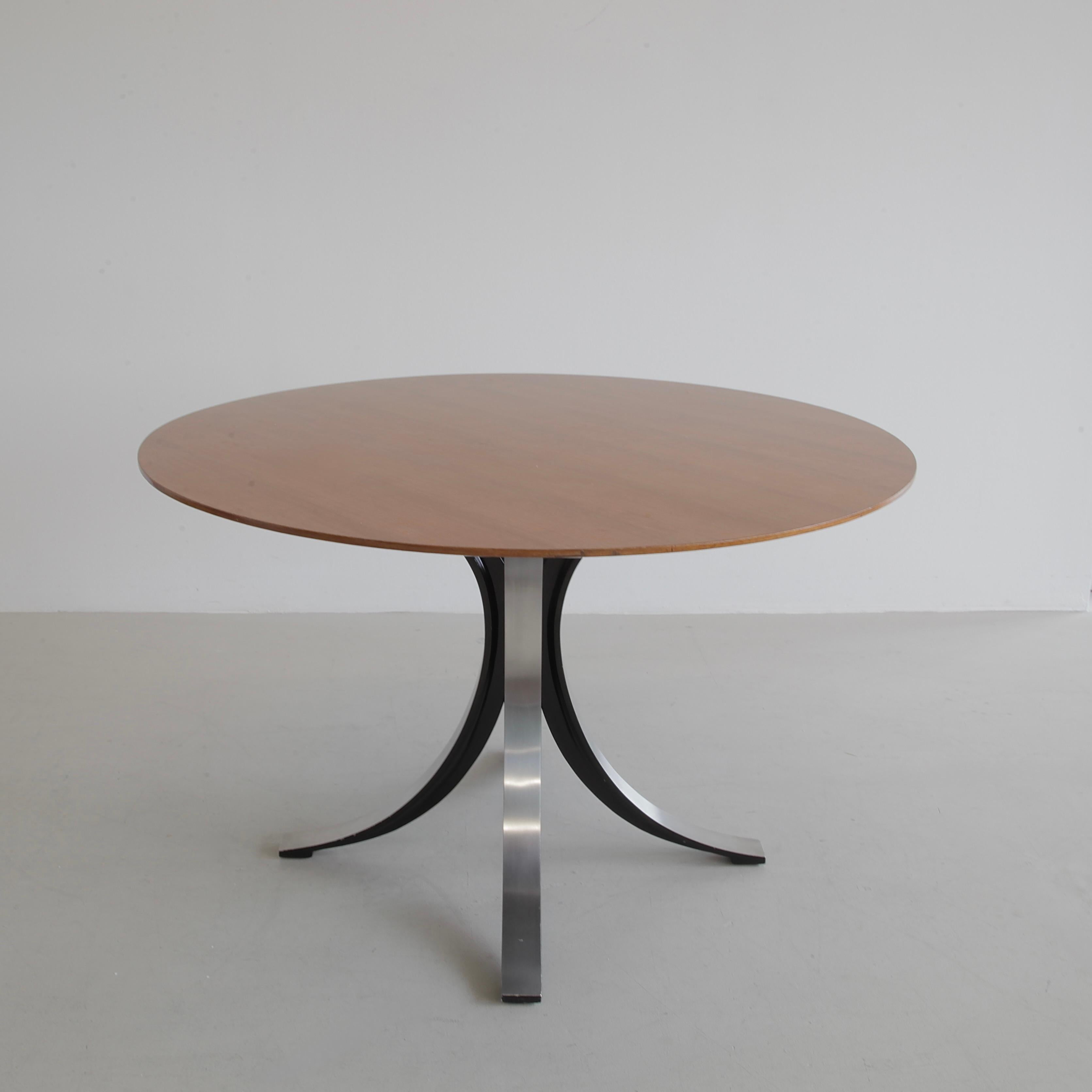 Italian Round Dining Table by Osvaldo BORSANI & Eugenio GERLI, 1963/64 For Sale