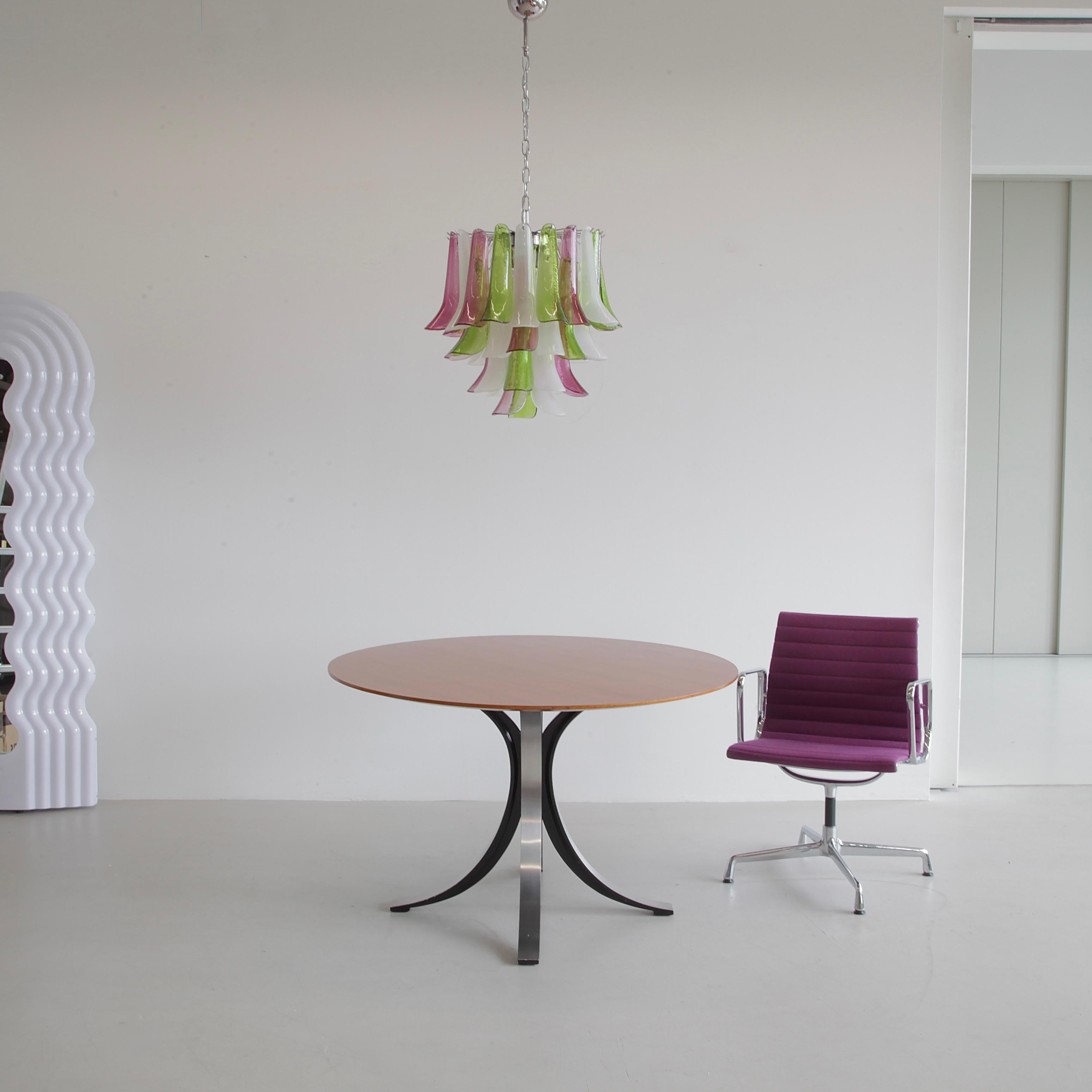 Mid-20th Century Round Dining Table by Osvaldo BORSANI & Eugenio GERLI, 1963/64 For Sale