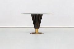 Round Dining Table by Pierre Cardin from 1980s