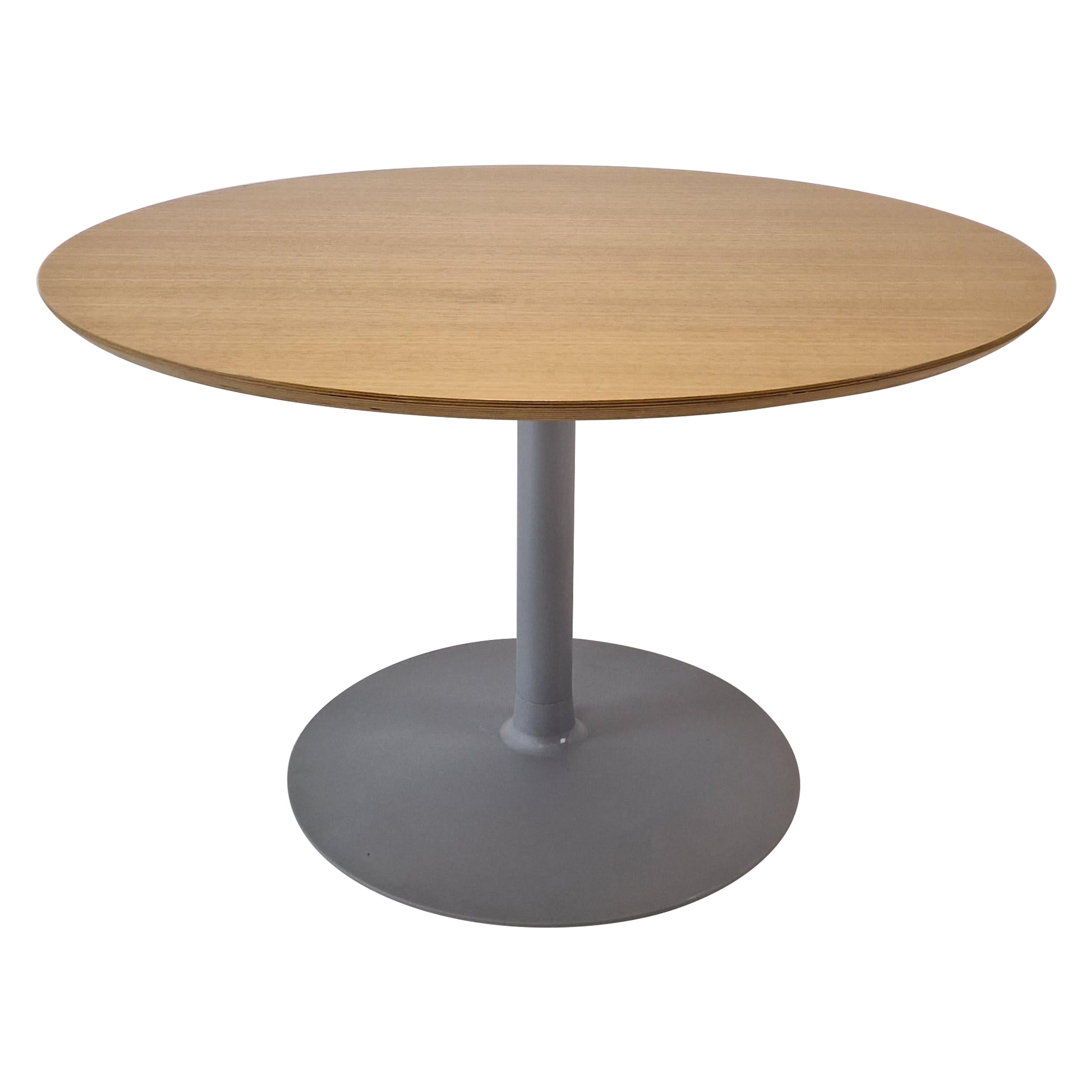 Mesa de comedor redonda de Pierre Paulin para Artifort en venta