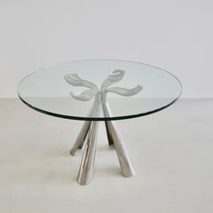 Round Dining Table by Vittorio INTROINI for SAPORITI, 1972