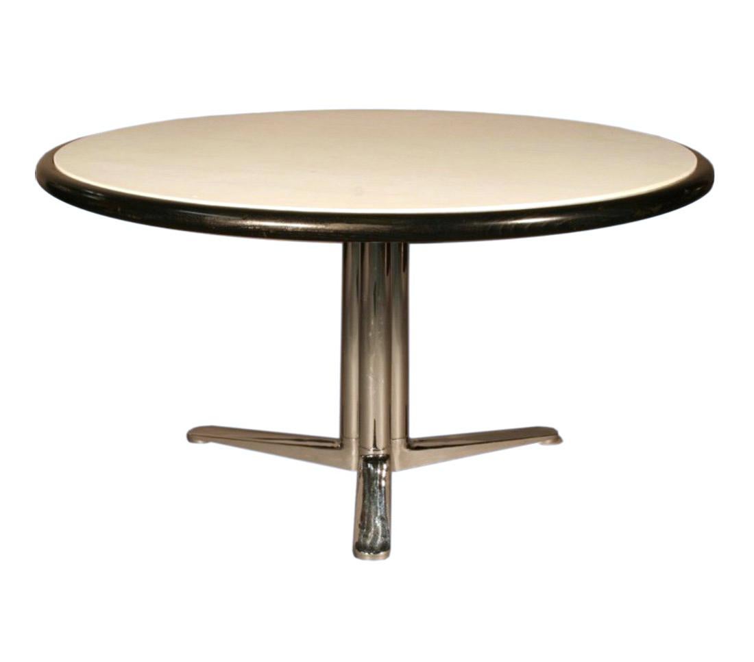 Mid-20th Century Round Dining Table by Warren Platner for Knoll International, USA, 1960s For Sale