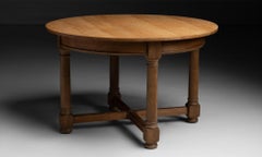 Round Dining Table by Willows, England circa 1890