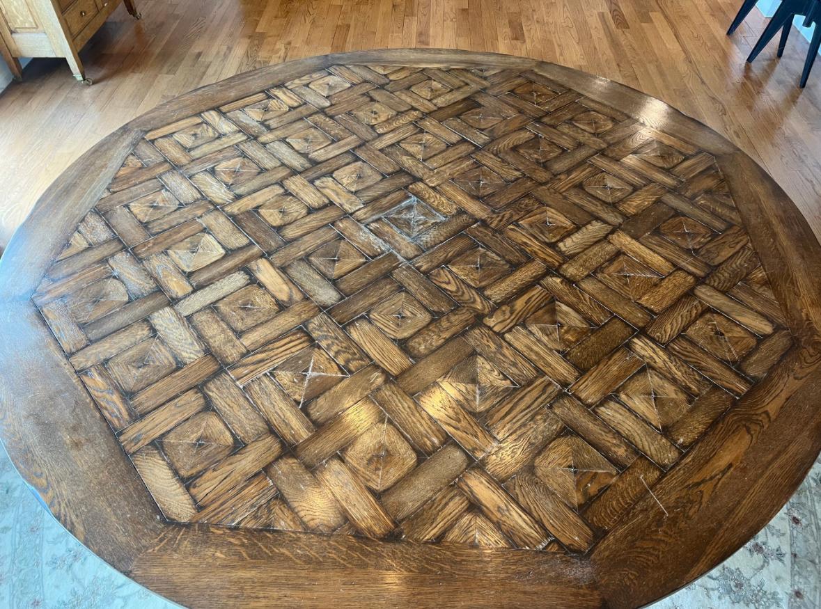 Mesa de comedor redonda Rústico en venta