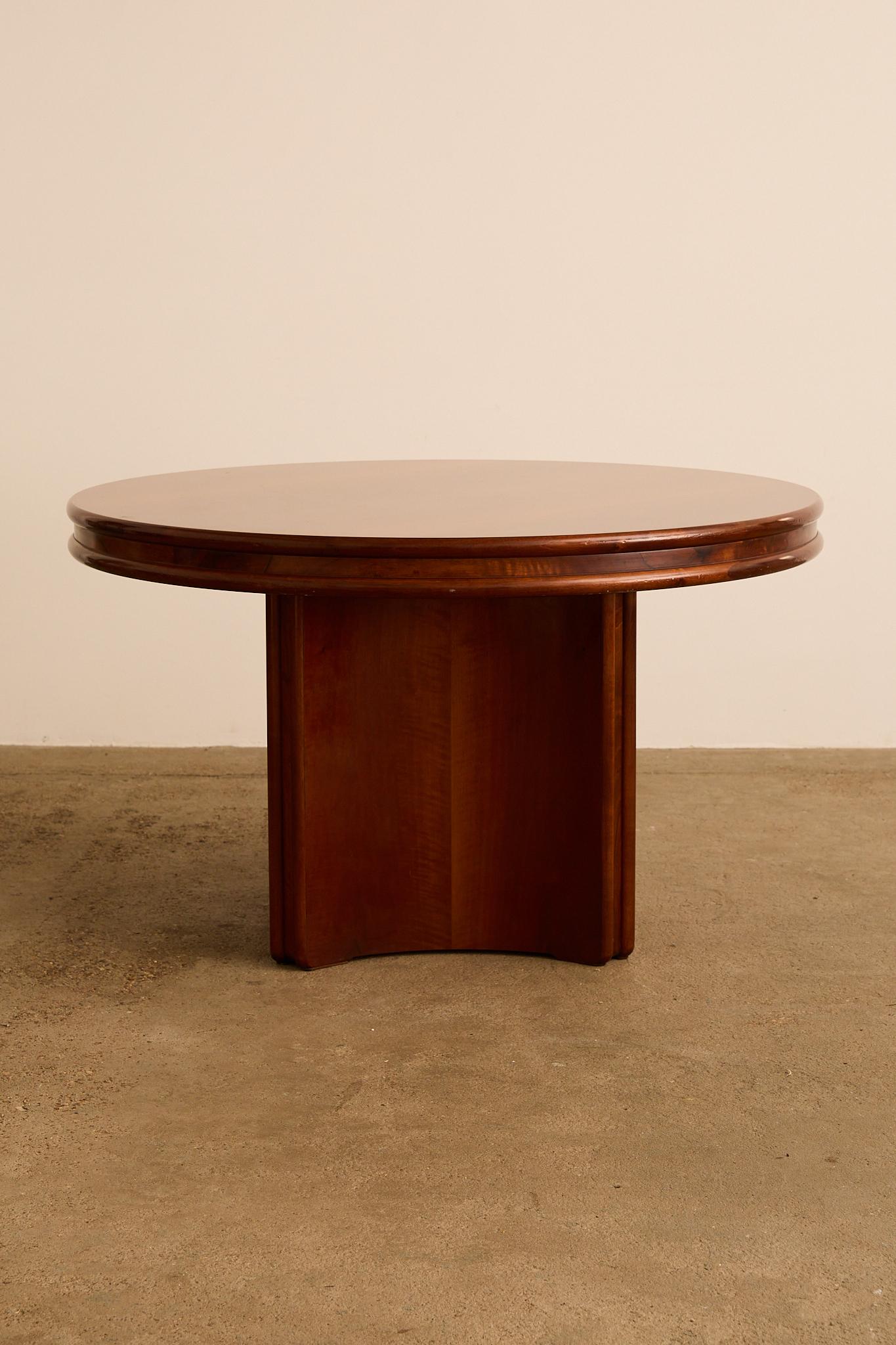 Moderne Table à manger ronde en vente