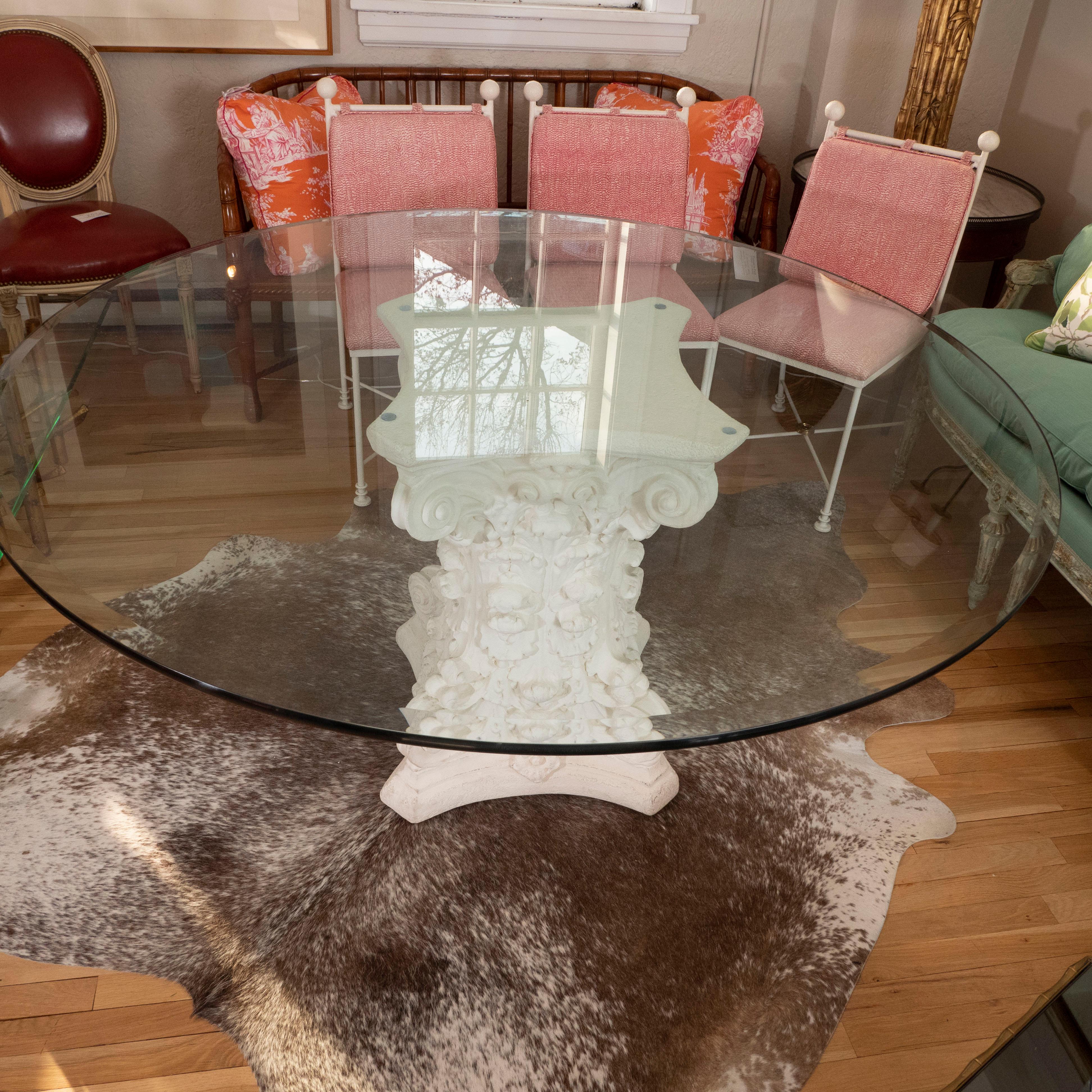 20th Century Round Dining Table For Sale