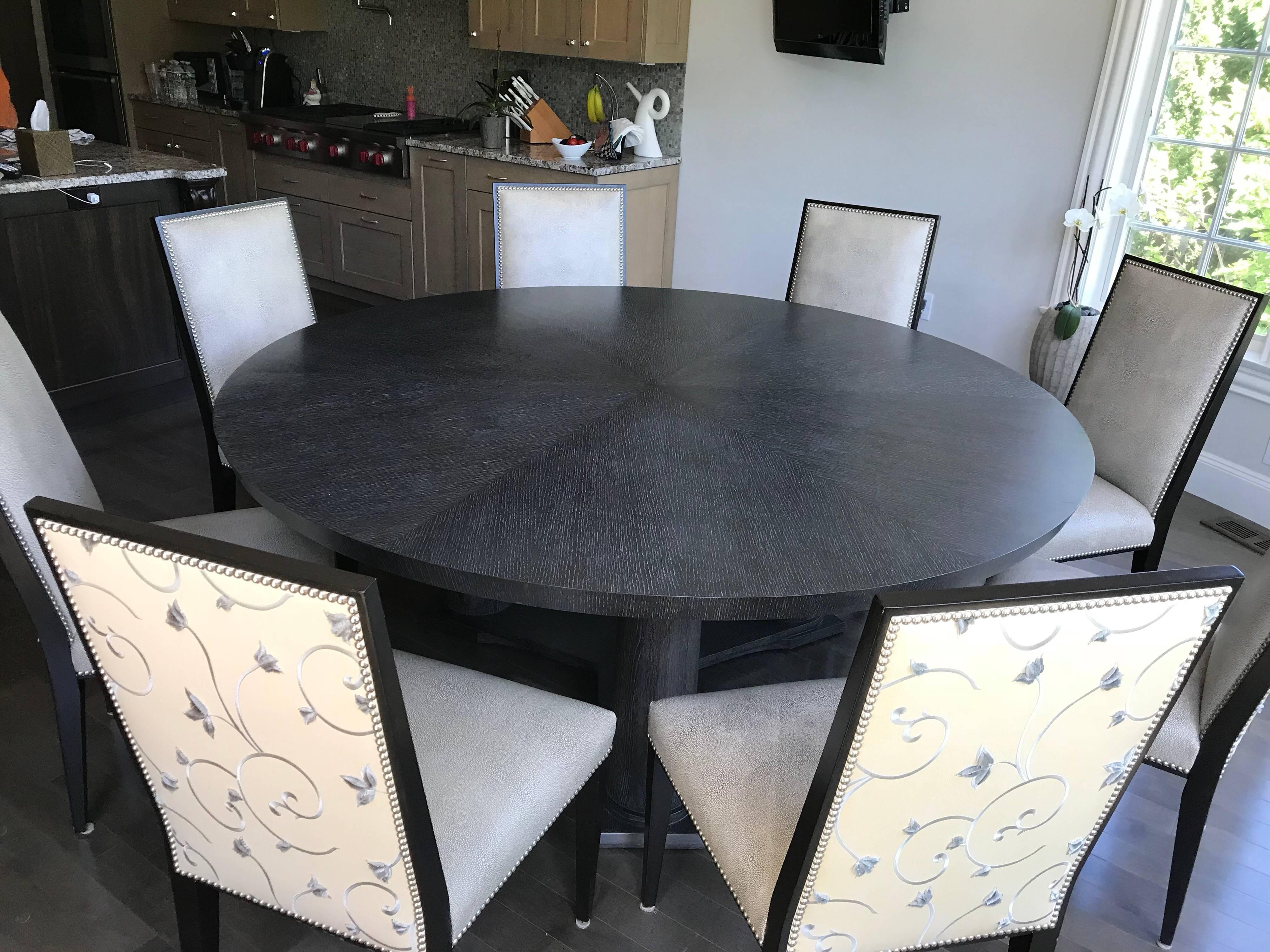 Veneer Round Dining Table