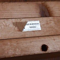 Table de salle à manger ronde en palissandre par Johannes Andersen, années 1960