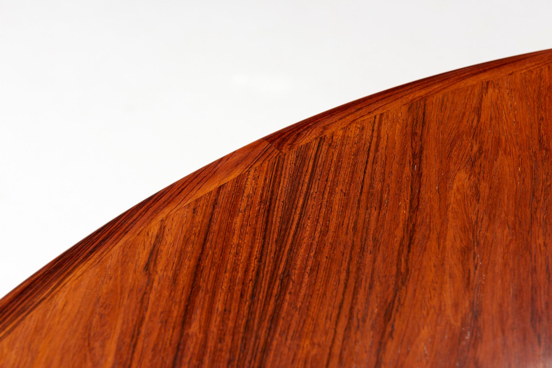 Mid-Century Modern Round Dining Table in Rosewood by Niels Otto Møller, 1960