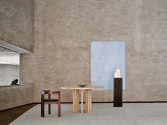 Round Dining Table in Solid Light European Oak - Thola by Mokko