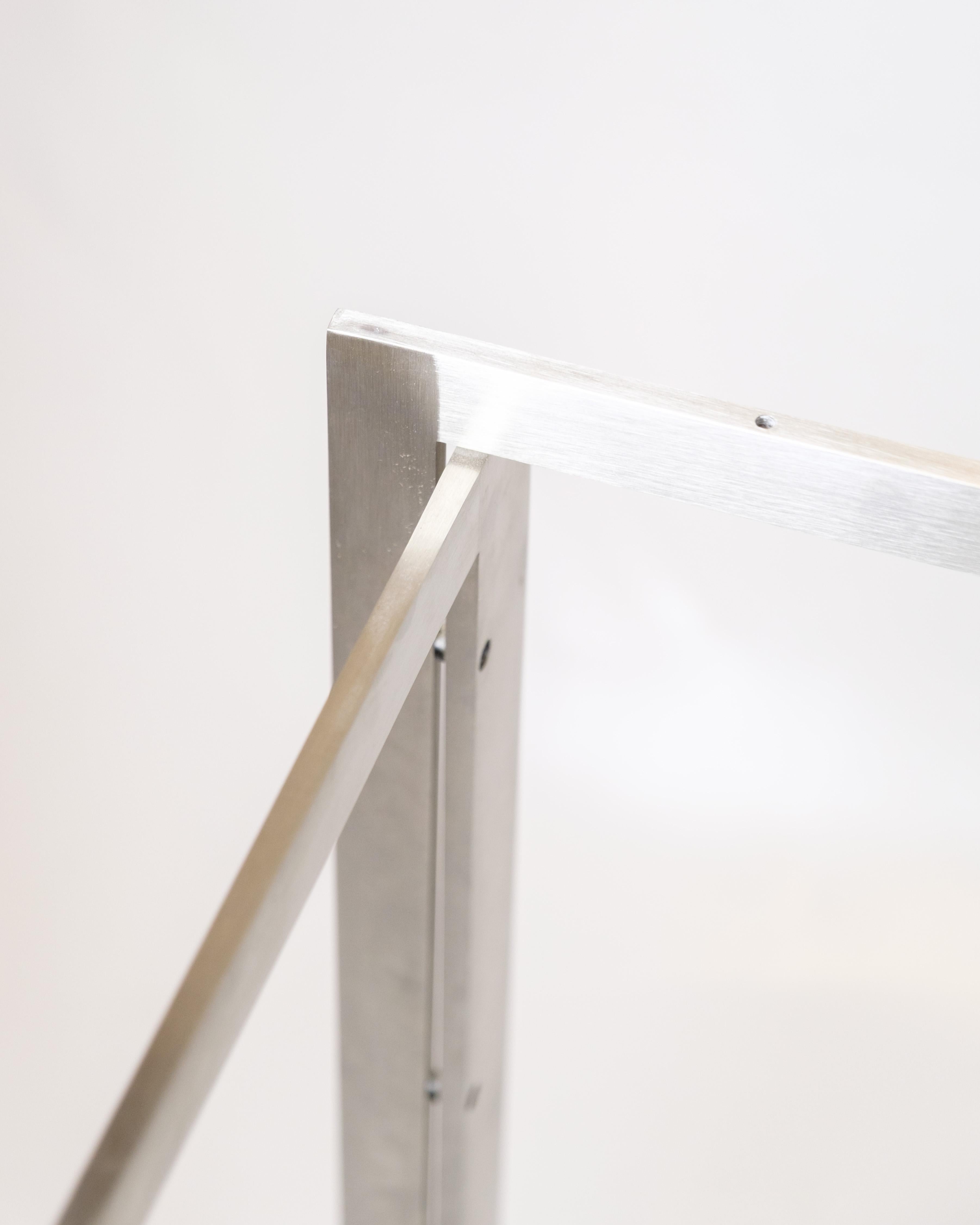 Round Dining Table Model PK54 In Rolled White Marble By Poul Kjærholm From 1963s For Sale 4
