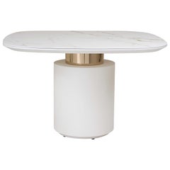 Square table with round edges Neruda, Stone Edition