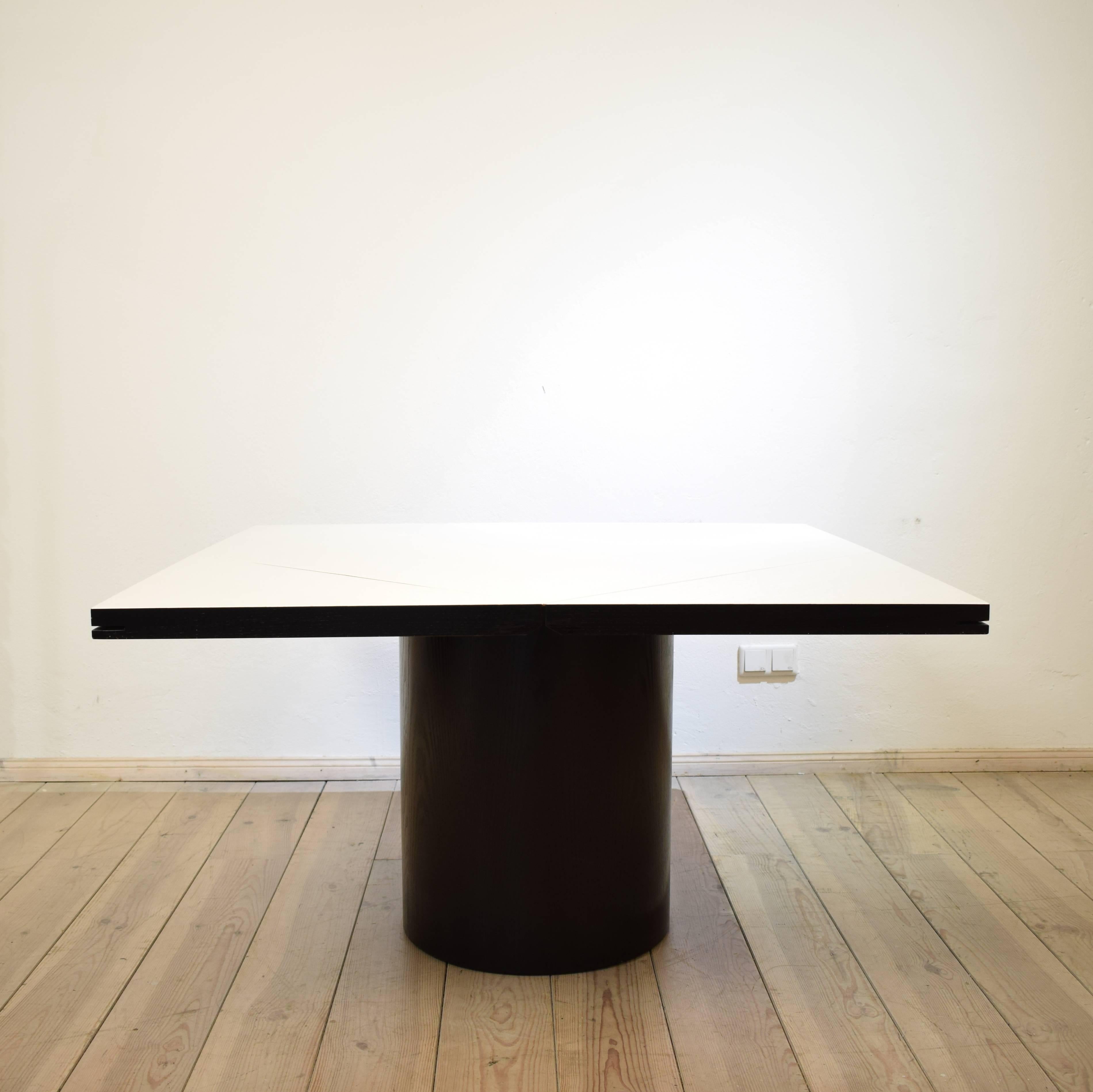 German Round Dining Table Quadrondo by Erwin Nagel for Rosenthal