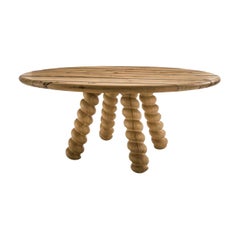 Round dining table Riva 1920 Bric Design Mario Bellini - 160 cm 63 inch