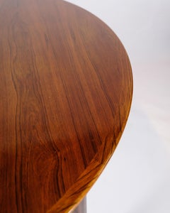 Round Dining Table  Made In rosewood By Arne Vodder From 1960s