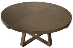 Round Dining Table With Lazy Susan 160cm Interlock By André Fu Living