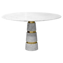 Round Dinning Table "Colone" in Marble