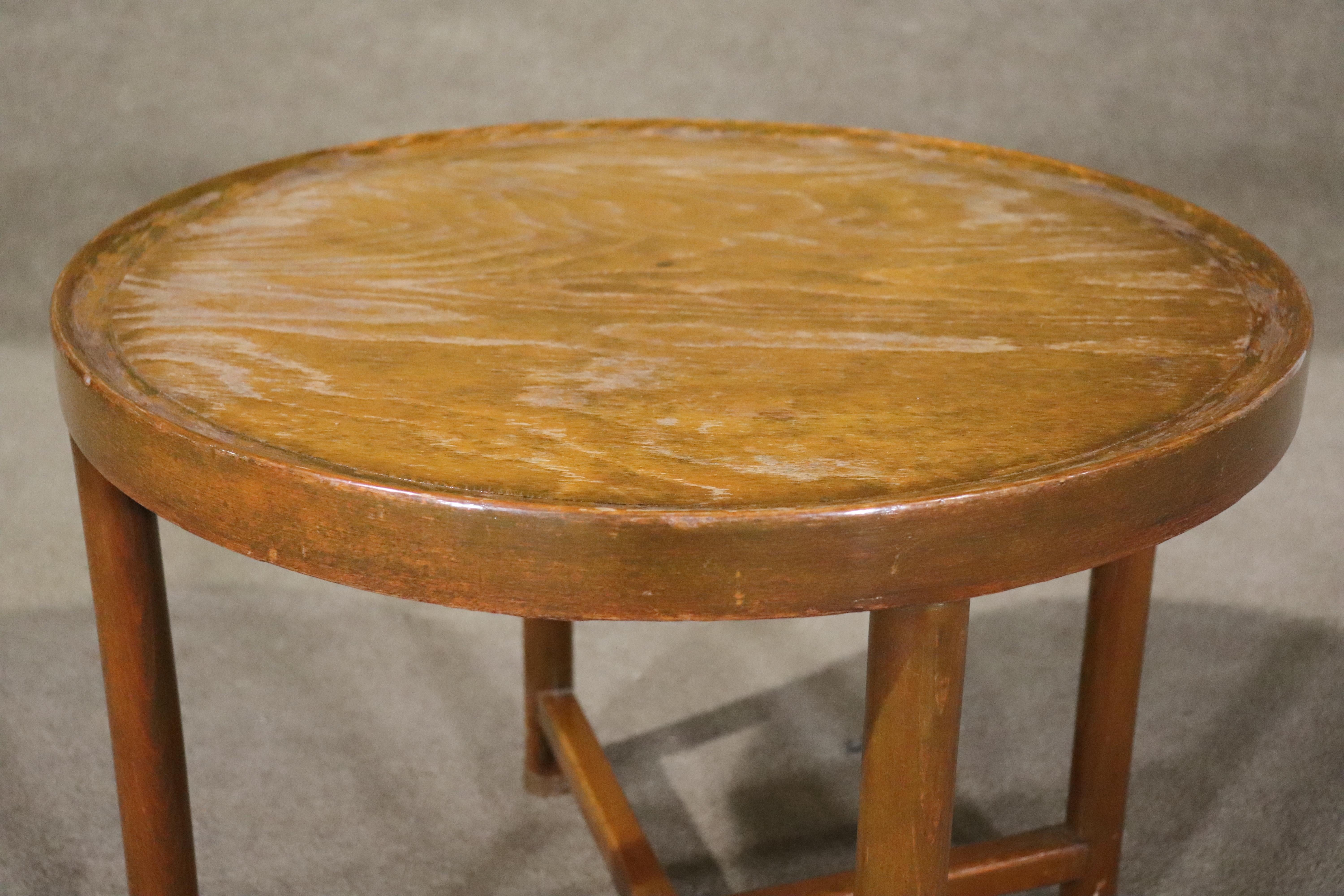 Round Dunbar Style Table For Sale 2