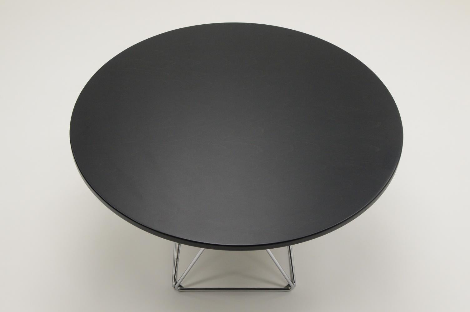 20th Century Round Eiffel dining table from Thonet, 1970s Germany.