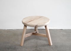 Round Elmwood Accent or Side Table