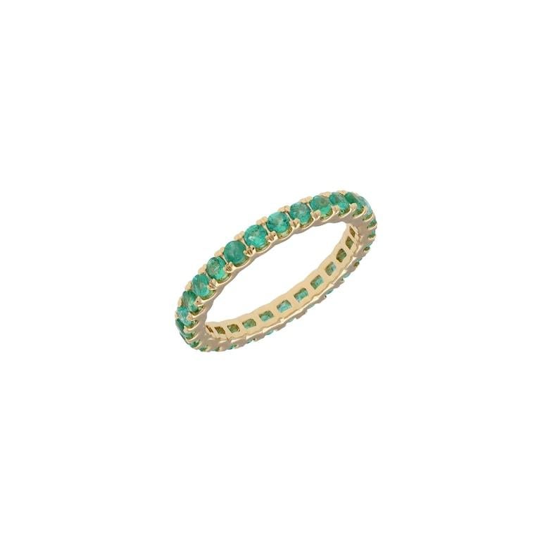 PRODUCT DETAILS -

===============

➡️GEMSTONE DETAILS :

❋ Gemstone : Emerald

❋ Gemstone Weight : 1.04 cts

❋ Gemstone Size : 2 MM

❋ Gemstone Shape : Round

❋ Gemstone Type : Natural


➡️METAL DETAILS :

❋ Metal Purity : Solid 18K Gold

❋ Metal