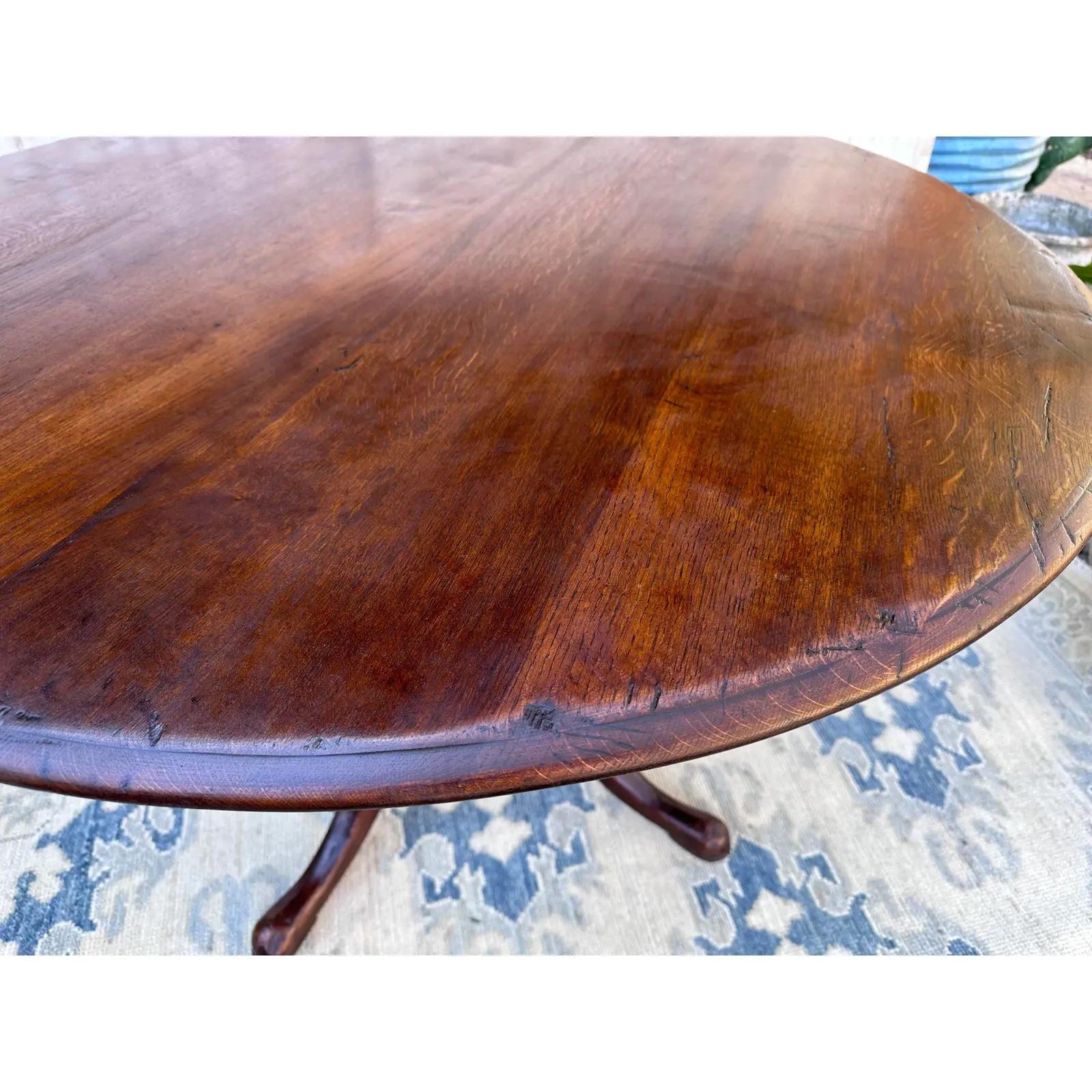 Round English Breakfast Table For Sale 2