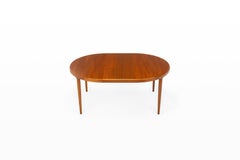 Round Extendable Dining Table in Teak by Harry Østergaard for Randers Furniture