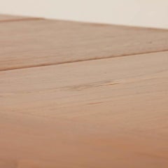 Round extendable wooden dining table produced by Monopoly, 1970