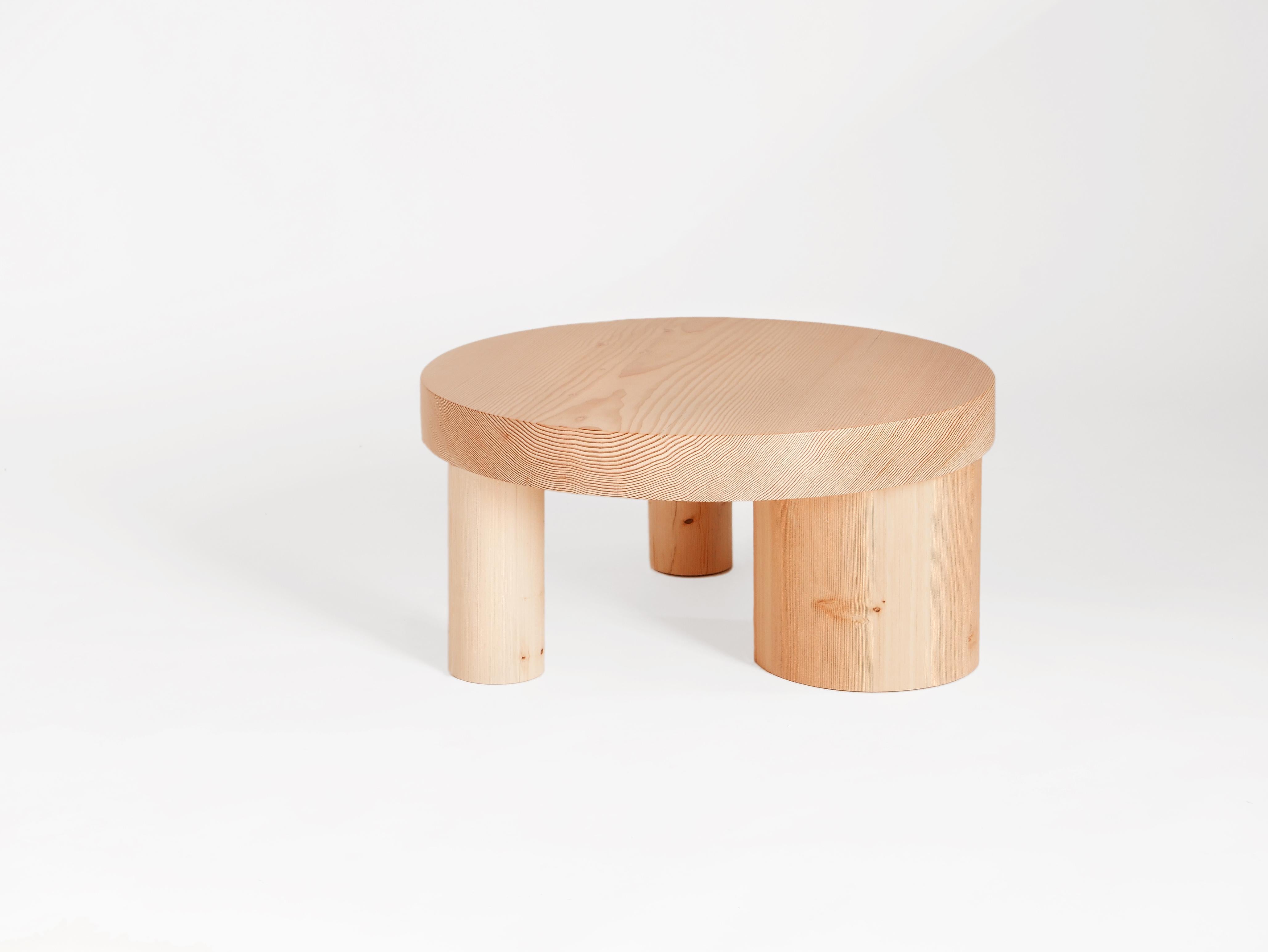 Modern Round Fir Table For Sale