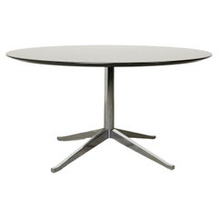 Round Florence Knoll dining table for Knoll International