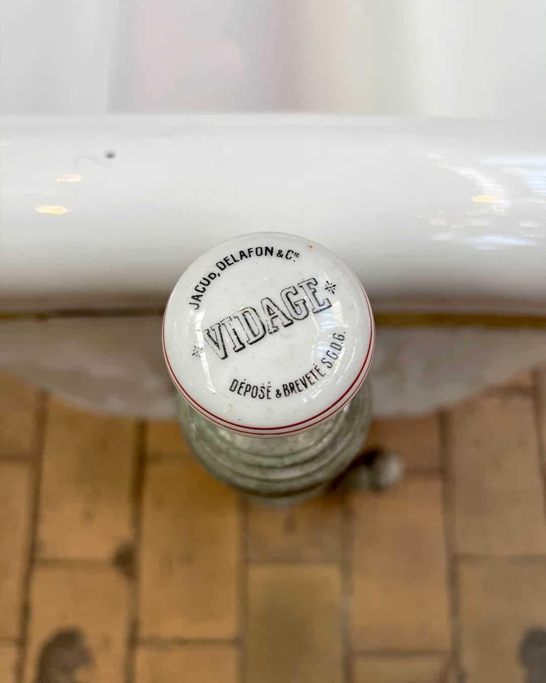 Round Foot Bathtub, circa 1900 In condizioni buone in vendita a TOURCOING, FR