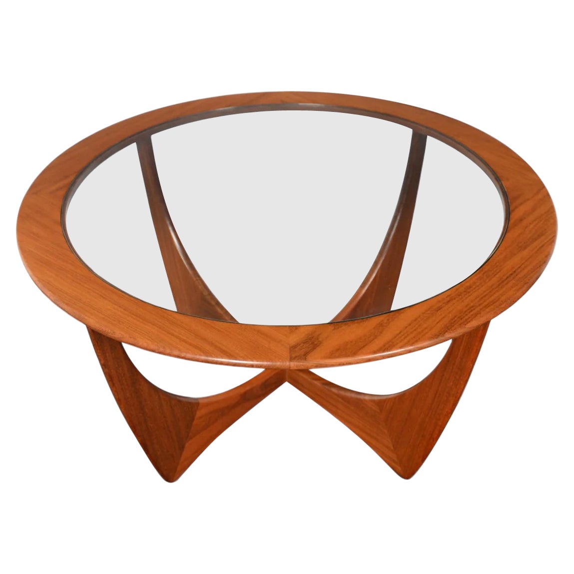 Round G Plan Astro Coffee Table in Afromosia #1