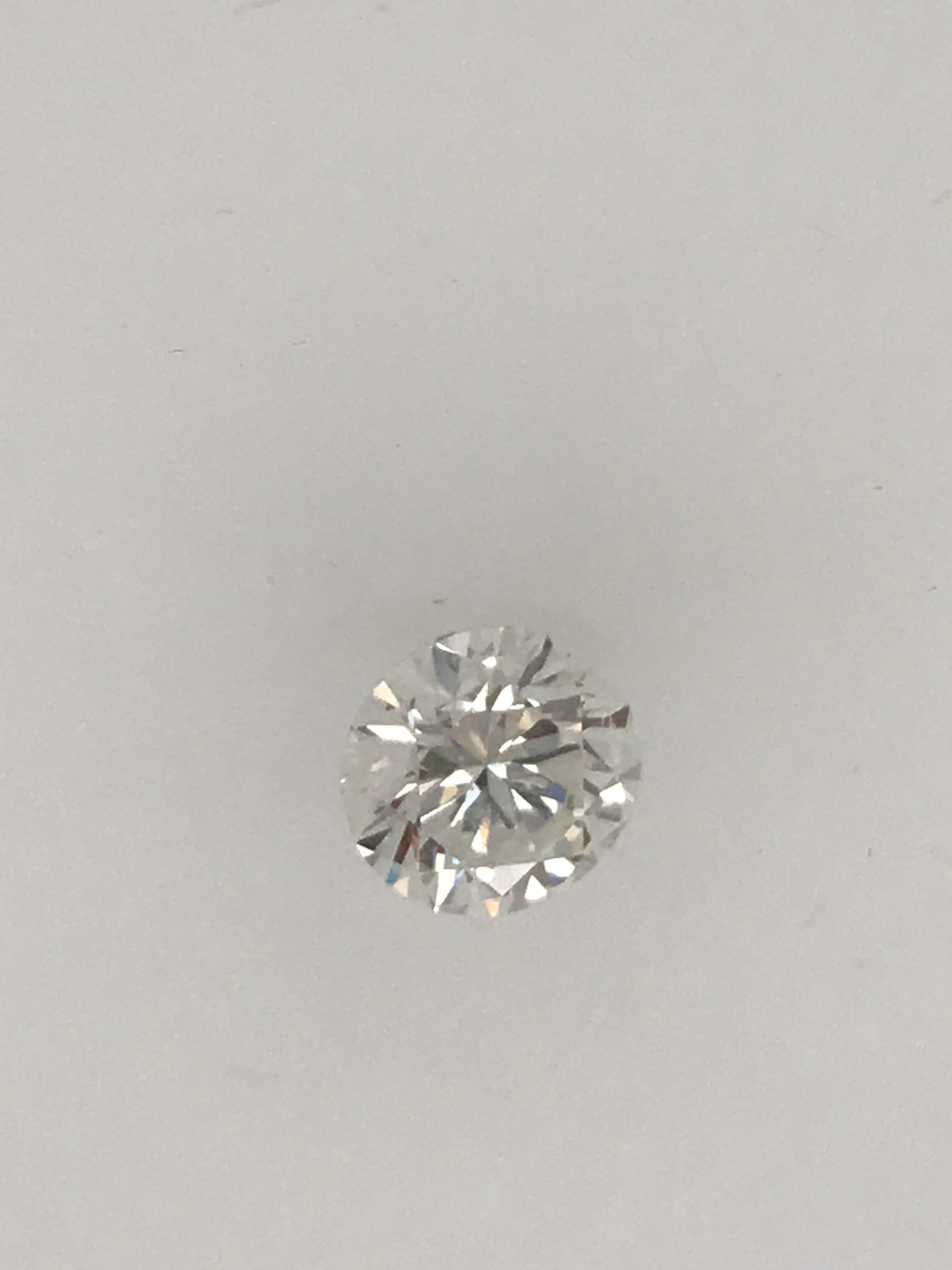 Round GIA Diamond 4.28 Carat Triple Excellent , I/ SI 2 In New Condition For Sale In New York, NY