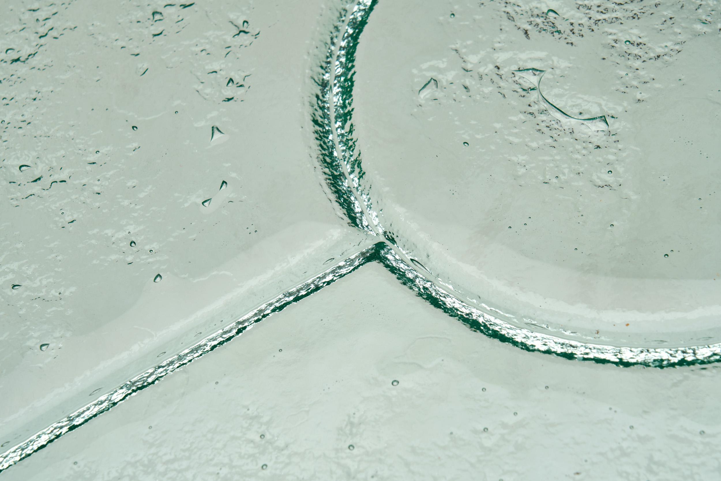 Round Glass Coffee Table by Lothar Klute, Germany 1980s For Sale 3