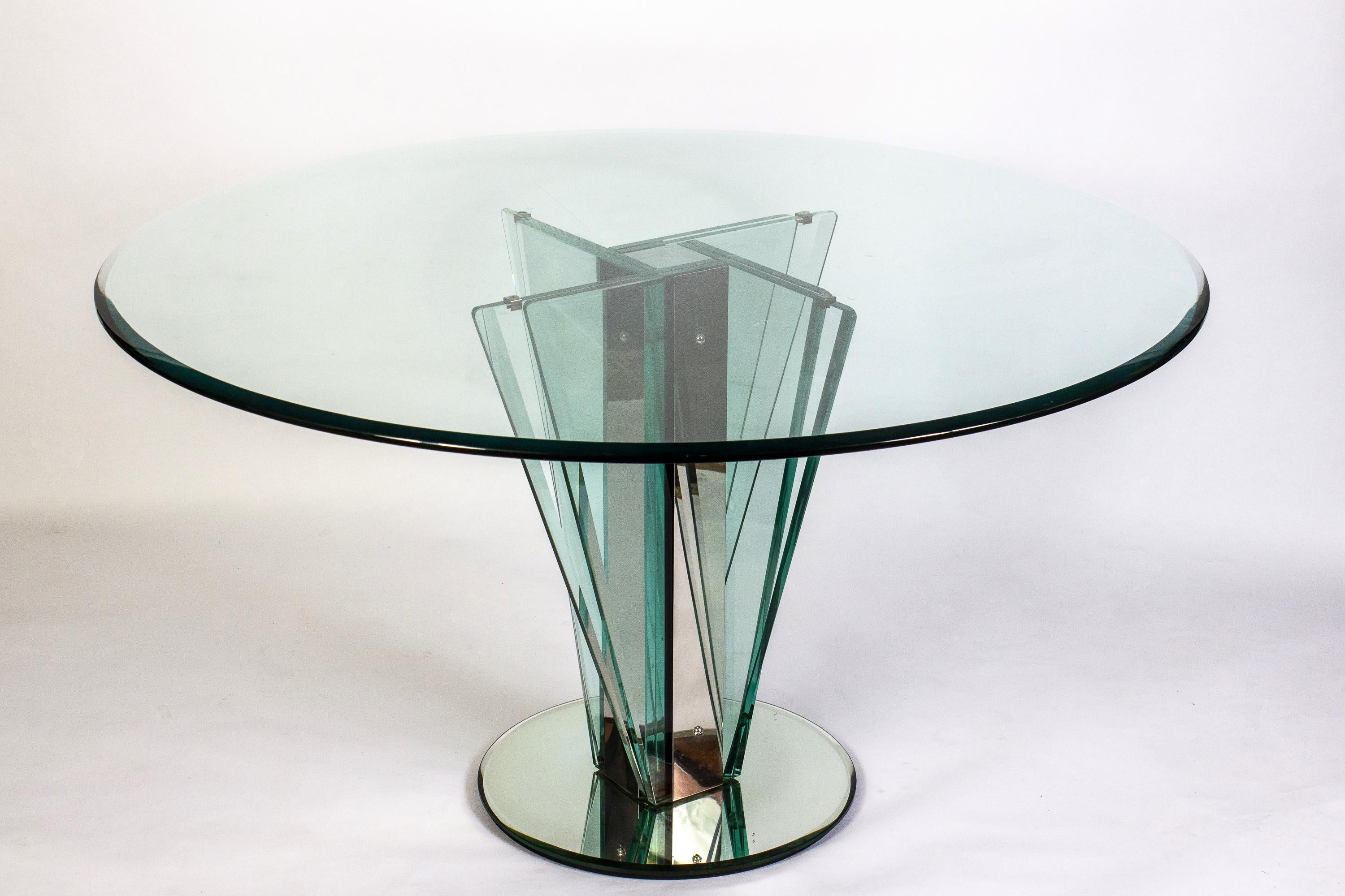 fontana arte glass table