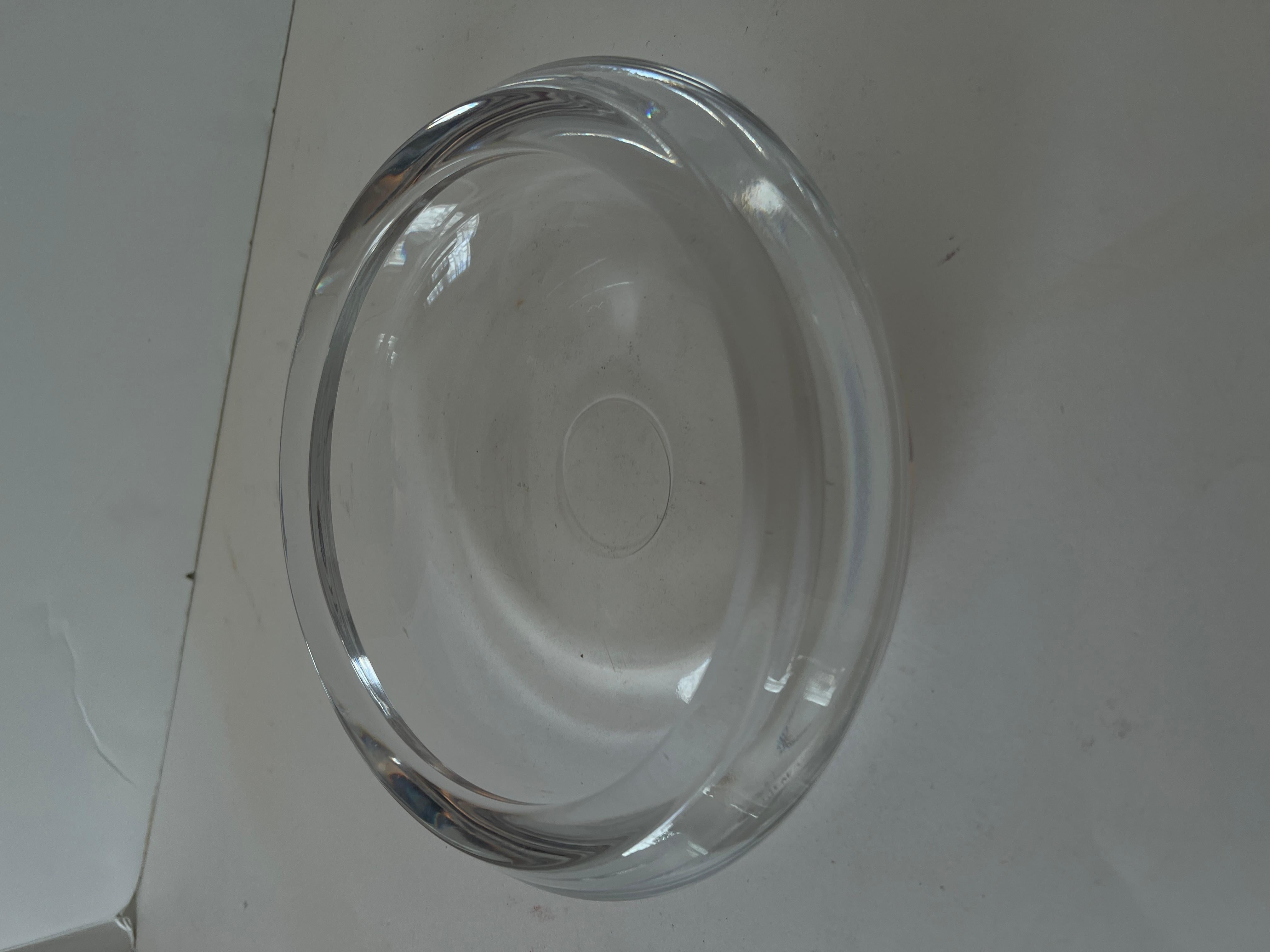 Round Glass Dish Bowl or Cigar 420 Ashtray For Sale 3