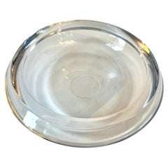 Vintage Round Glass Dish Bowl or Cigar 420 Ashtray
