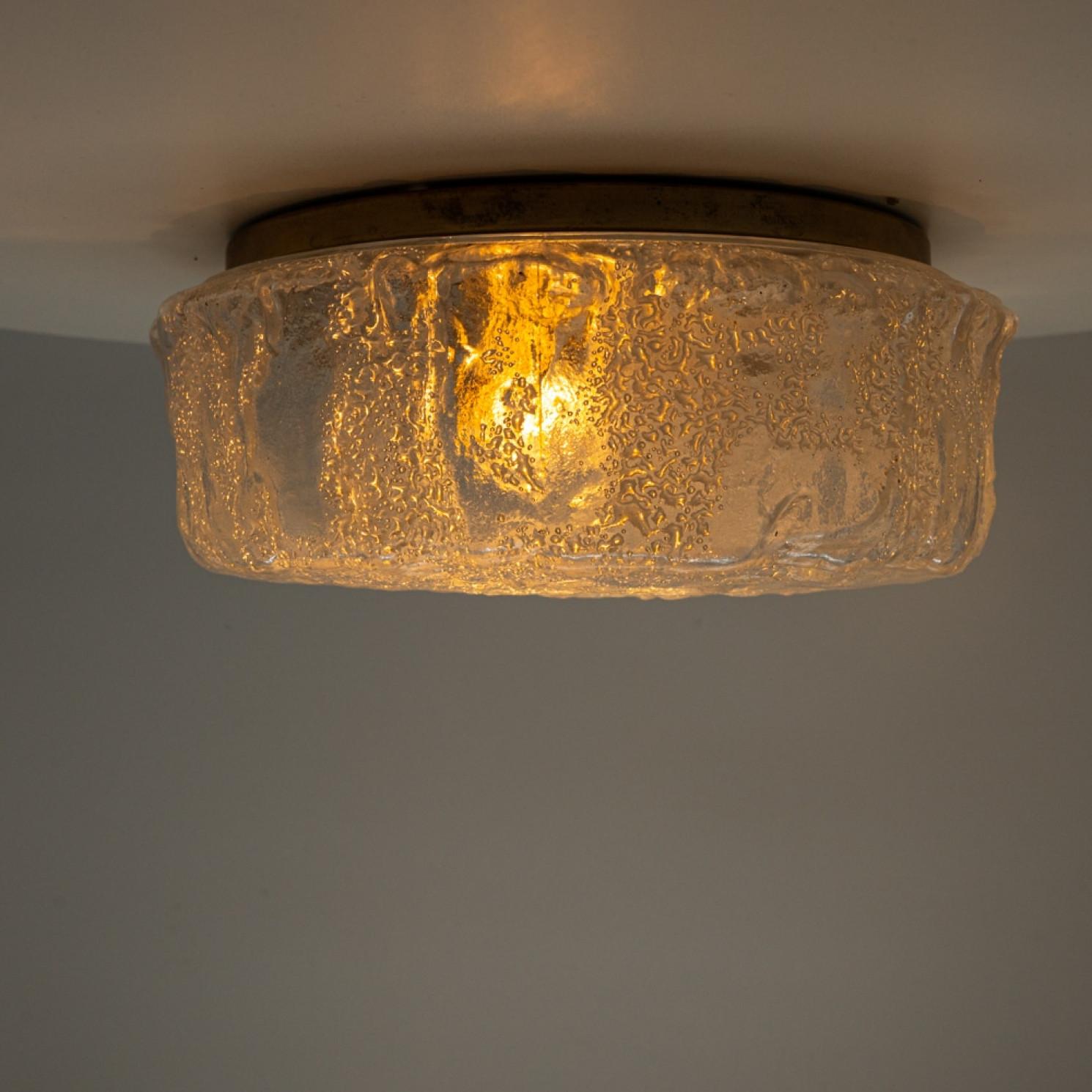 Other Round Glass Flush Mounts by Helena Tynell, 1960 For Sale
