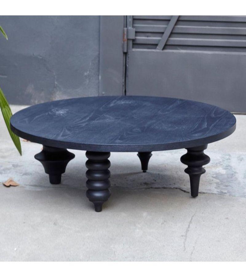 Spanish Round Gloss Multileg Low Table by Jaime Hayon For Sale