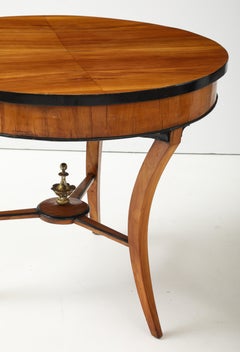 Round Gueridon Table from France