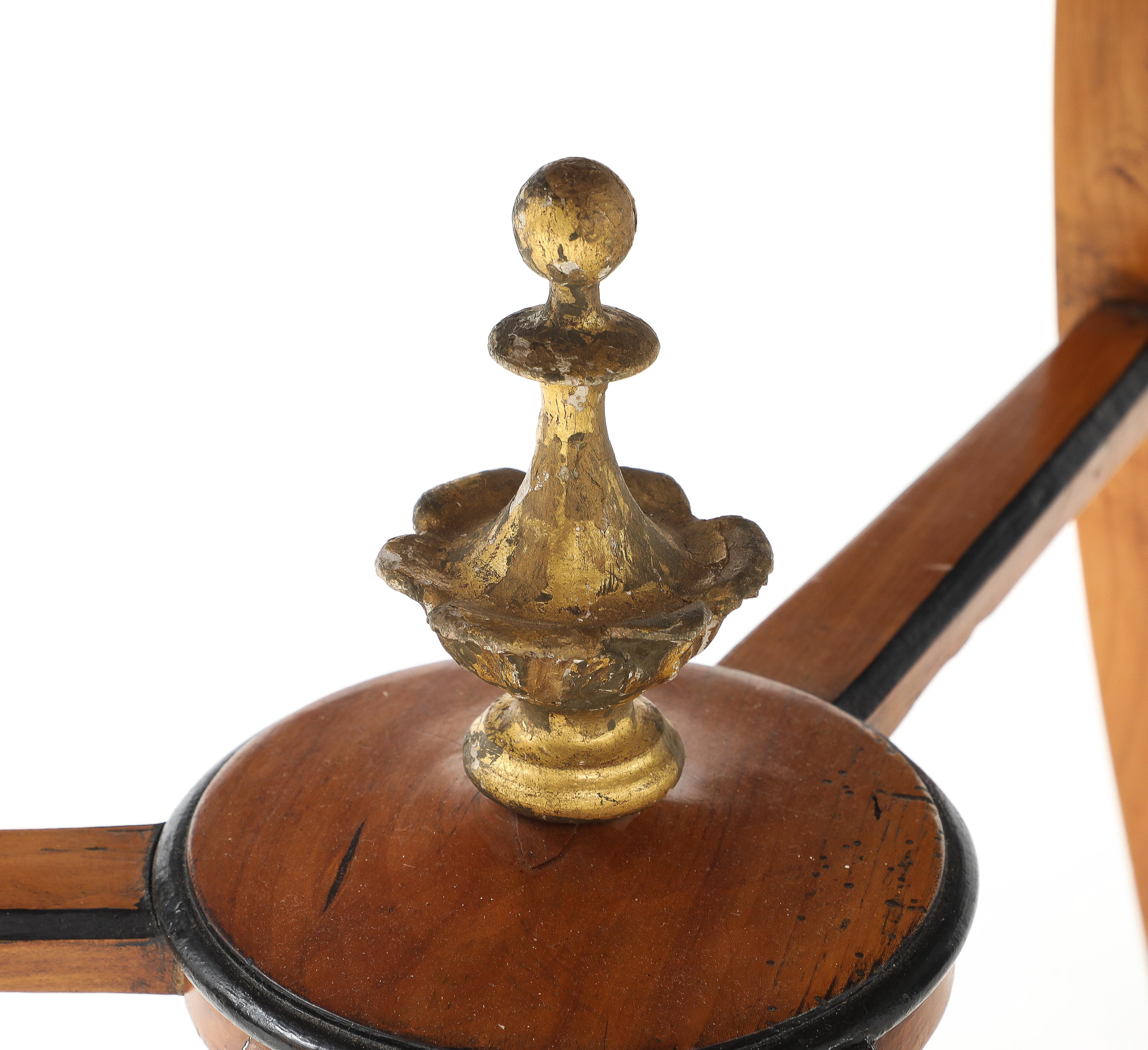 French Provincial Round Gueridon Table from France For Sale