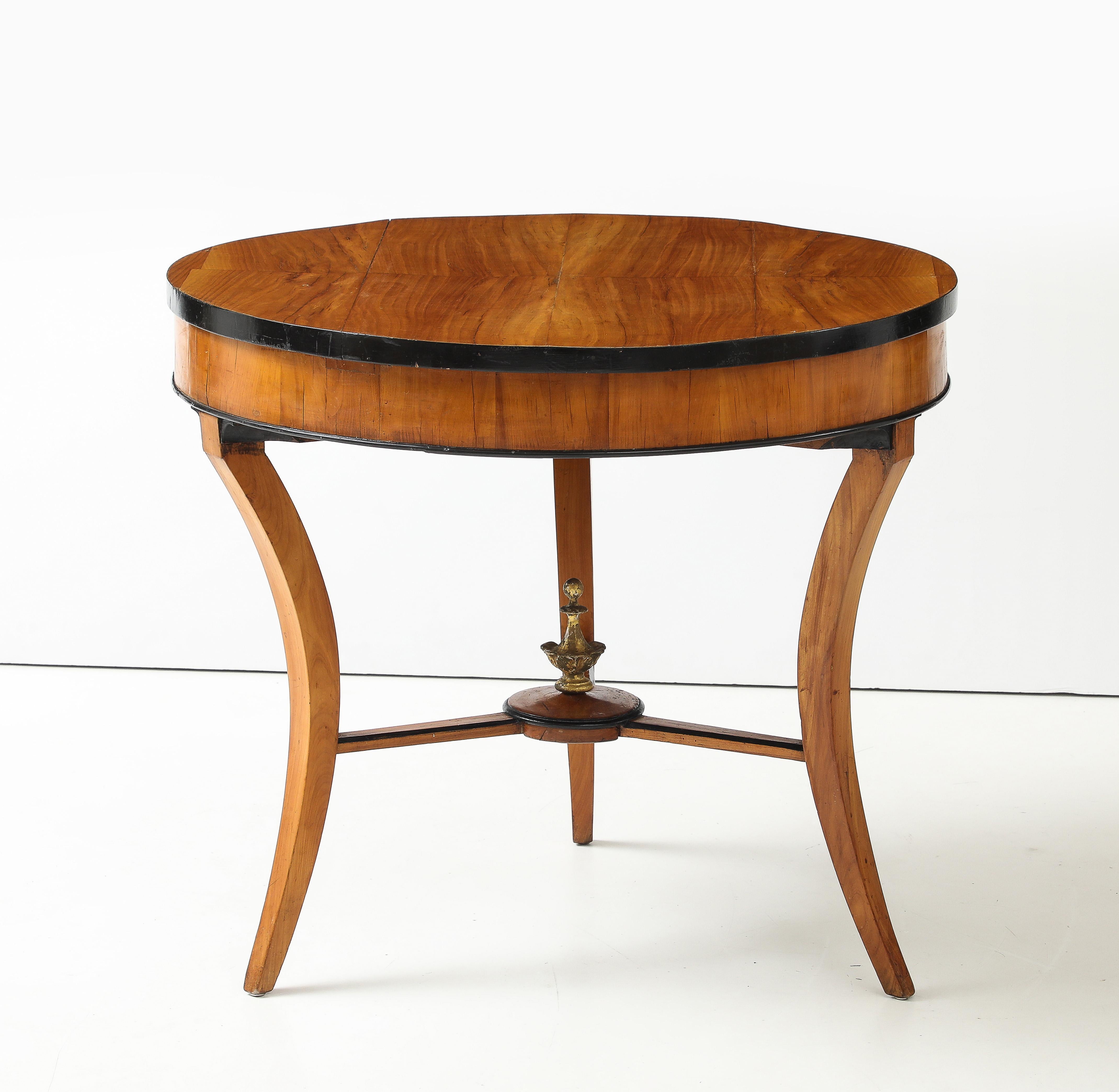 French Round Gueridon Table from France For Sale