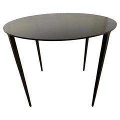 Round Hand Forged Modern Dining or Center Table 