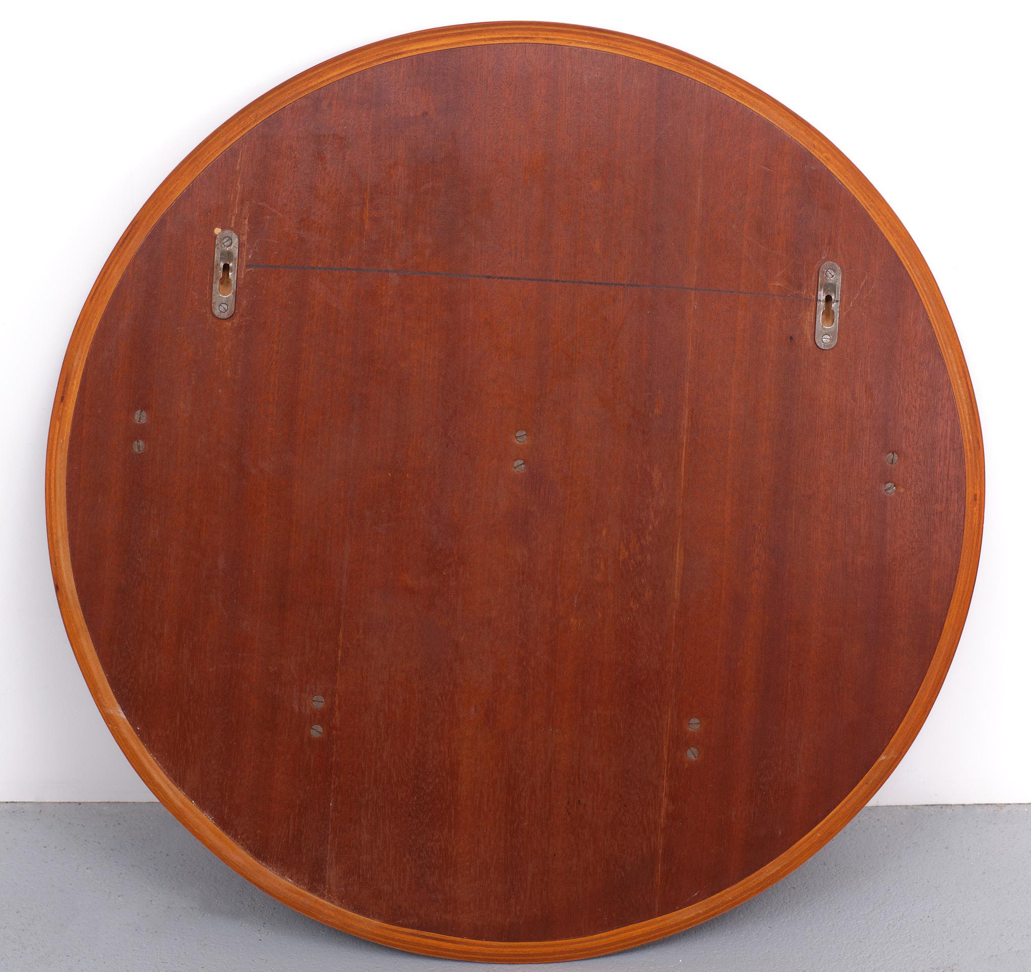Softwood Round Hanging Coatrack 1970s Dutch For Sale