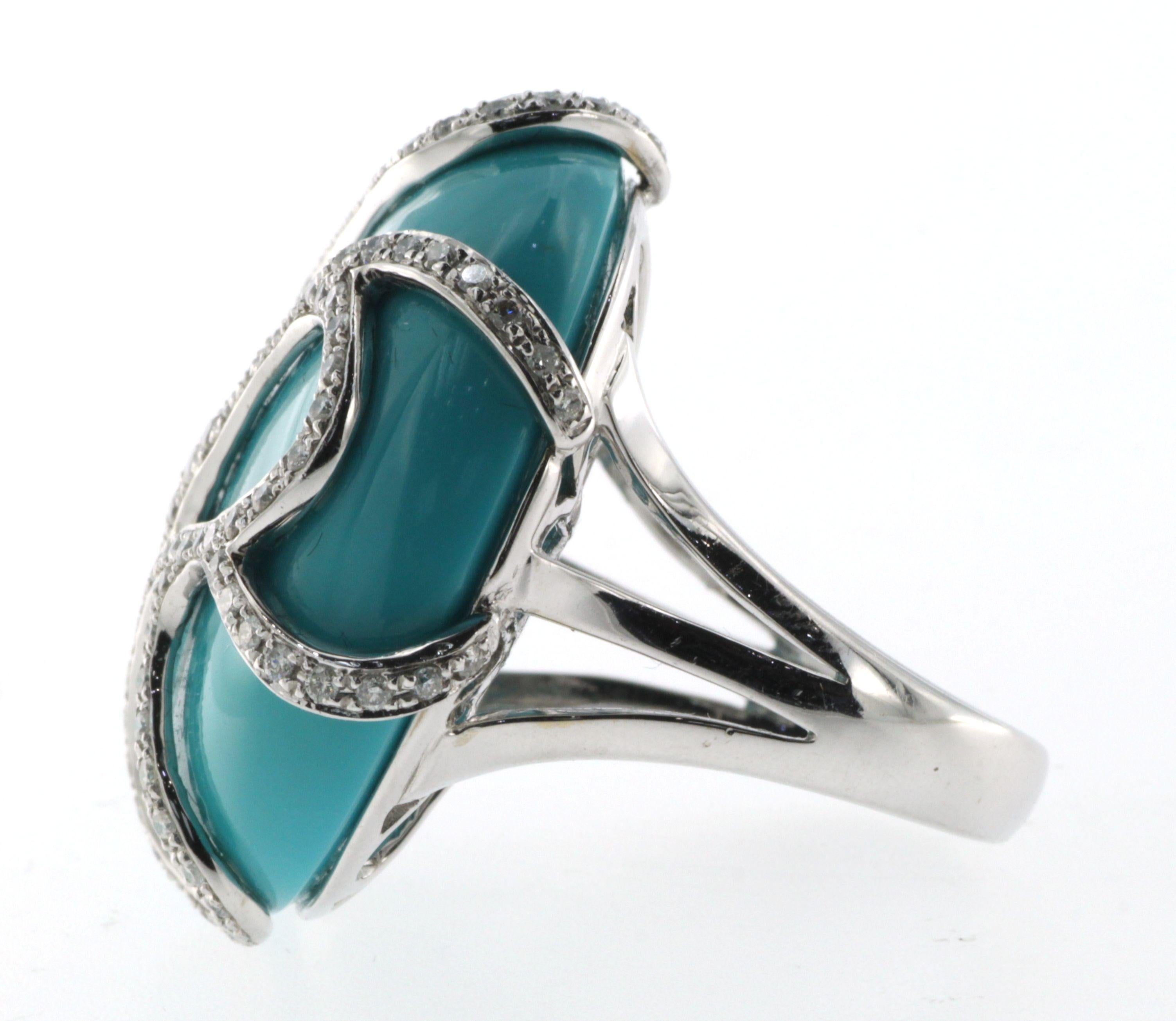 huge turquoise ring