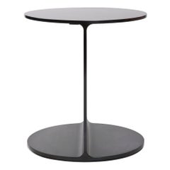 ‘Round I-Beam’ Table in Blackened Steel